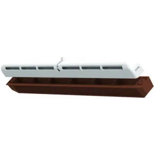 Провітрювач Vents ПЗ 400 (білий/коричневий)