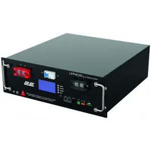Акумулятор 2E LFP48100 19" LCD 16S LiFePo4 48V 100Ah (2E-LFP48100-LCD)