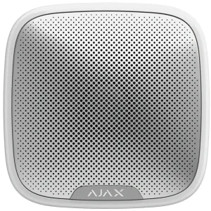 Бездротова сирена Ajax StreetSiren Jeweller White