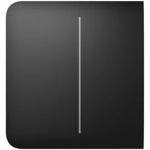 Панель вимикача бокова Ajax SideButton 2-gang for LightSwitch Jeweler Black