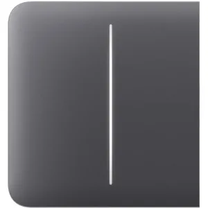 Панель вимикача бокова Ajax SideButton 2-gang for LightSwitch Jeweler Graphite