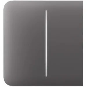 Панель вимикача бокова Ajax SideButton 2-gang for LightSwitch Jeweler Grey