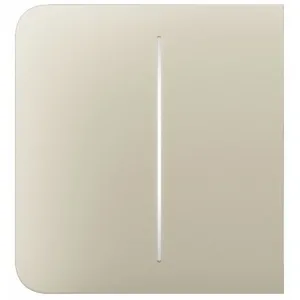 Панель вимикача бокова Ajax SideButton 2-gang for LightSwitch Jeweler Ivory