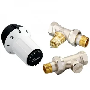 Комплект термостатичний Danfoss RAS-C2+RA - FN+RLV 1/2", RA, прямий