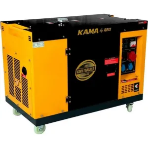 Дизельний генератор Kama KDK11500SC3, трифазний 230/400V, 50Hz