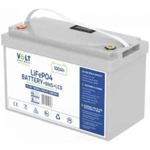 Акумулятор Volt Polska LiFePO4 12,8V 100Ah (100A) + РК-дисплей + BMS